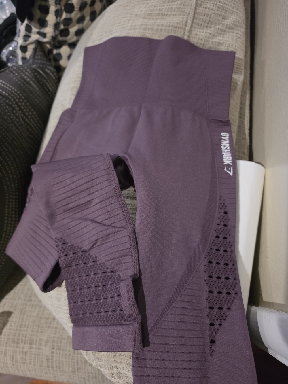 Gymshark Kids Plum Seamless Leggings